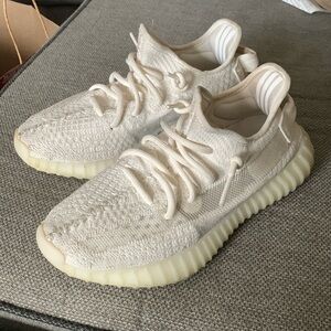 Yeezy size 6 women’s sneakers, color “bone”